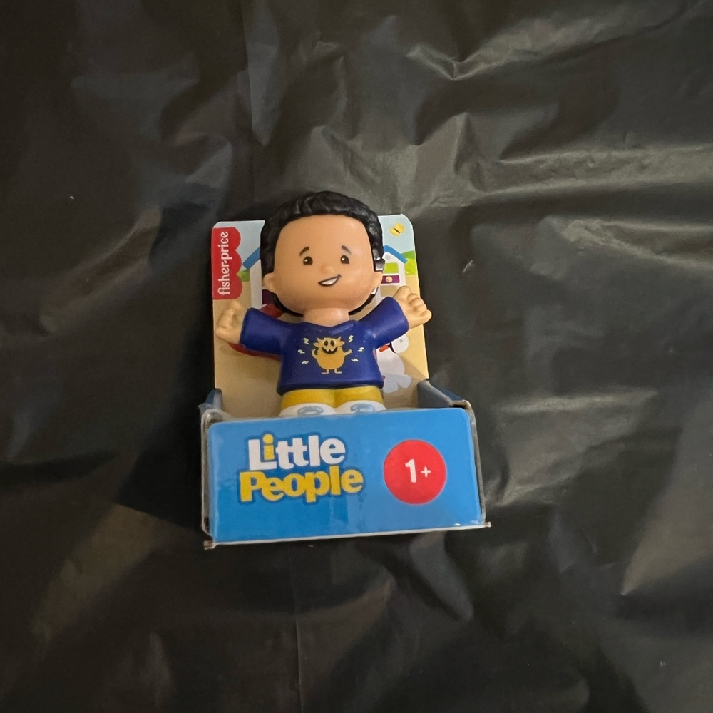 Fisher-Price Little People Figure - Blue and Yellow Outfit